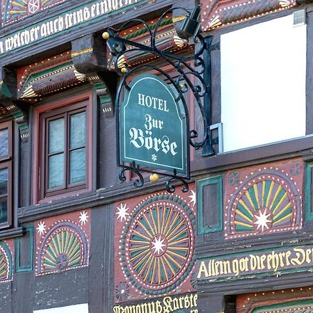 Altstadthotel Zur Börse Goslar Exterior foto