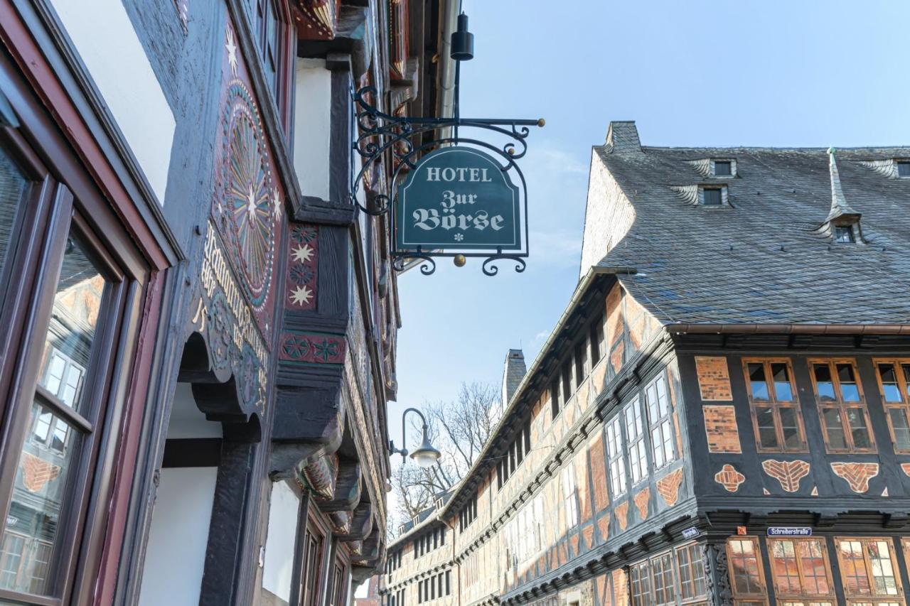 Altstadthotel Zur Börse Goslar Exterior foto