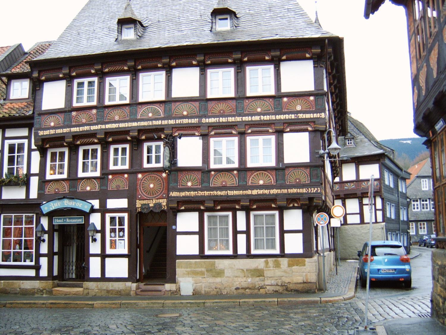 Altstadthotel Zur Börse Goslar Exterior foto
